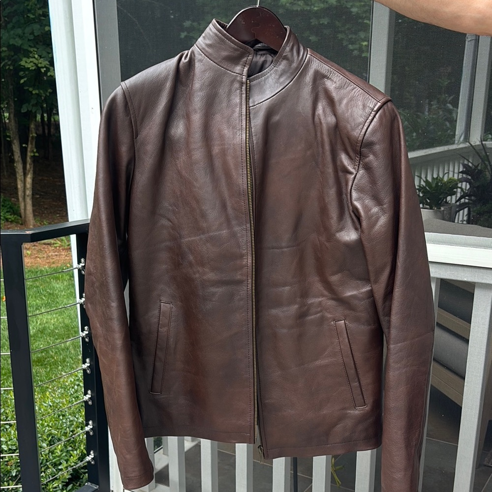 Brown Men’s Leather Jacket